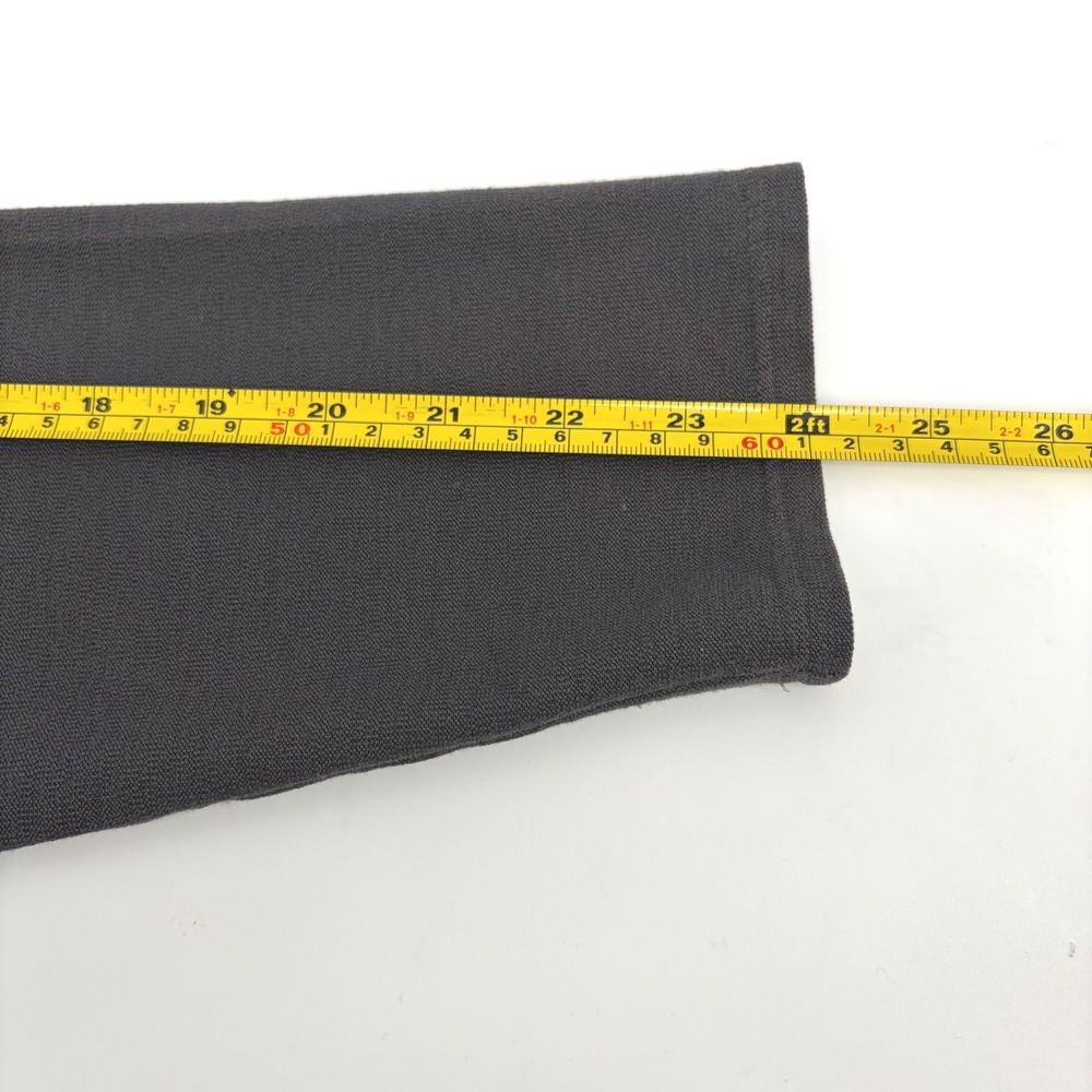 Eileen‎ Fisher Womens Charcoal Gray Viscose Blend Longline Zip Up Hoodie Size M - Picture 9 of 9